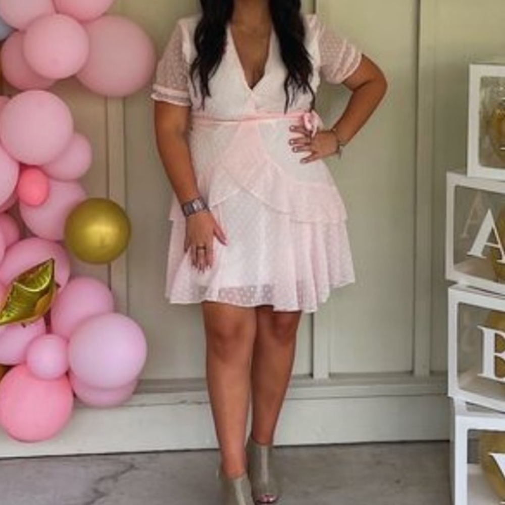 Pink dress